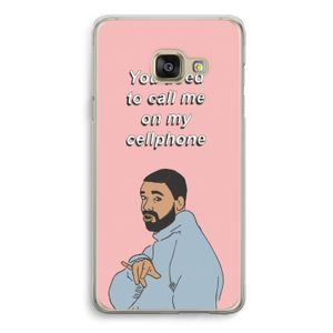 Hotline bling: Samsung A3 (2017) Transparant Hoesje