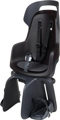 Bobike Kinderzitje achter go maxi rs met dragerbevestiging (cfs) en slaapstand - urban zwart