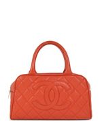 CHANEL Pre-Owned sac fourre-tout à matelassage losanges (2003) - Rouge - thumbnail