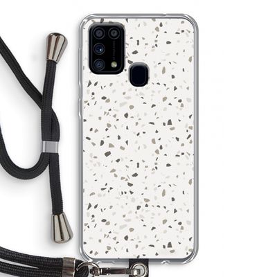 Terrazzo N°14: Samsung Galaxy M31 Transparant Hoesje met koord