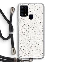 Terrazzo N°14: Samsung Galaxy M31 Transparant Hoesje met koord