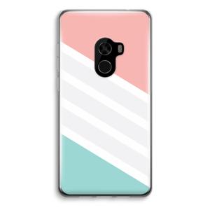 Strepen pastel: Xiaomi Mi Mix 2 Transparant Hoesje