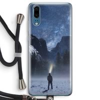 Wanderlust: Huawei P20 Transparant Hoesje met koord