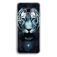 Darkness Tiger: Samsung Galaxy S8 Plus Transparant Hoesje - thumbnail