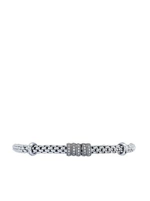 FOPE bracelet Flexible en or blanc 18ct pavé de diamants - Argent