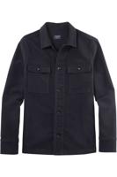 OLYMP Casual Modern Fit Overshirt zwart, Effen