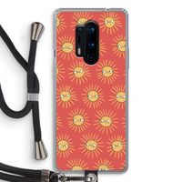 Zon: OnePlus 8 Pro Transparant Hoesje met koord