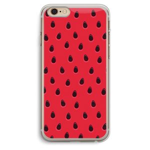Watermelon: iPhone 6 Plus / 6S Plus Transparant Hoesje