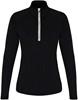 TriDry TR120 Women´s Long Sleeve Performance ¼ Zip - Black/White - XL