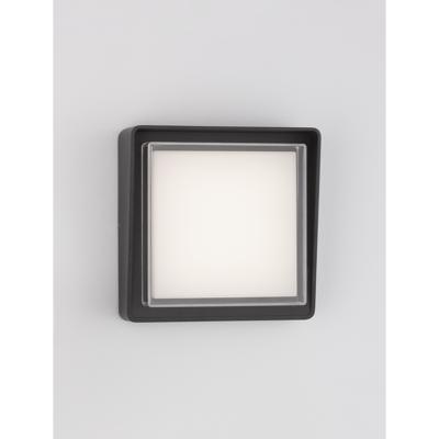 Lyora Vierkante wandlampCape antraciet - 9492550
