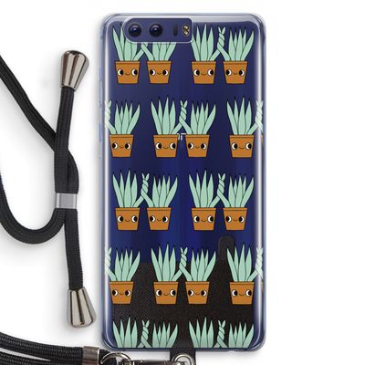 Sansevieria: Honor 9 Transparant Hoesje met koord