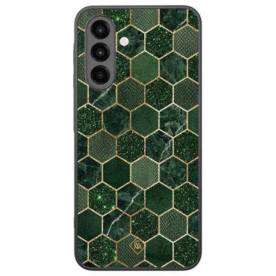Samsung Galaxy A26 hoesje - Kubus groen