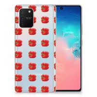 Samsung Galaxy S10 Lite | Siliconen Case | Paprika Red