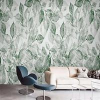 cool wallpapers muurschildering groene bladeren behang muursticker bekleding print lijm vereist 3D-effect canvas woondecoratie Lightinthebox