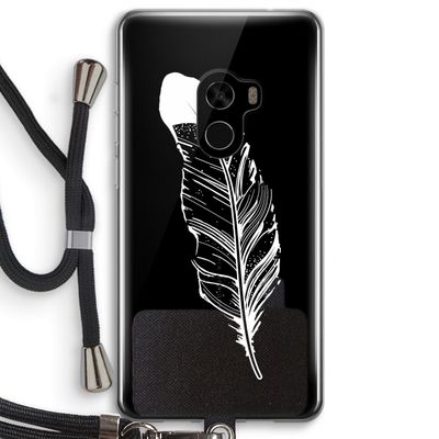 Pluim: Xiaomi Mi Mix 2 Transparant Hoesje met koord