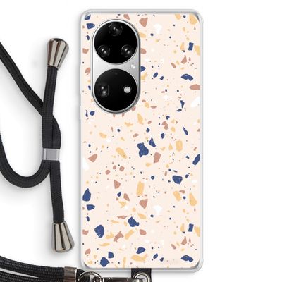 Terrazzo N°23: Huawei P50 Pro Transparant Hoesje met koord