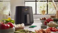 Philips Essential Rapid Air-technologie, 1,2 kg, 6,2 l, zwart, Airfryer XL - thumbnail