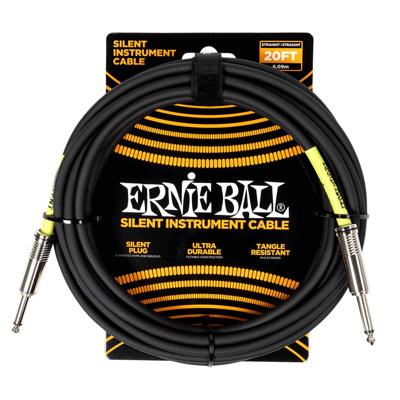 Ernie Ball 6473 Classic Silent Instrument Cable Gitaarkabel 6 Meter