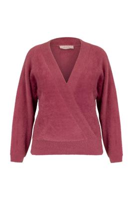 Studio Anneloes Nuri Wrap Pullover 13400 Trui 4500 Vintage Berry