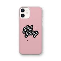 Girl Gang: iPhone 12 Transparant Hoesje Girl Gang: iPhone 12 Transparant Hoesje