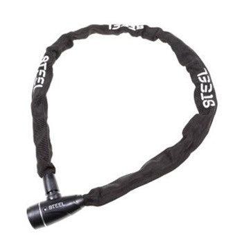 Steel Pro lite kettingslot 110cm zwart
