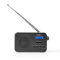 Nedis DAB+ Radio | Draagbaar Model | DAB+ / FM | 1.3 " |3.6 W | Zwart | 1 stuks - RDDB1000BK - RDDB1000BK - thumbnail