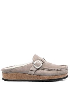 Birkenstock mules Coin à doublure lainée - Gris