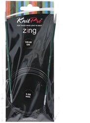 KnitPro Zing Rondbreinaalden 120cm 3,00 mm