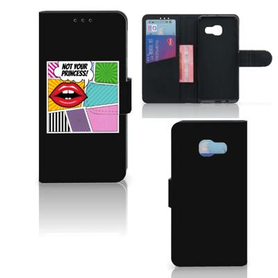 Samsung Galaxy A3 2017 | Wallet Case | met Pasjes | Popart Princess Samsung Galaxy A3 2017 | Wallet Case | met Pasjes | Popart Princess