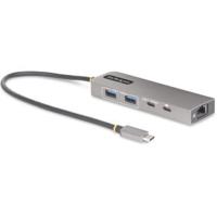 StarTech.com 10G2A1C25EPD-USB-HUB laptop dock & poortreplicator Bedraad USB 3.2 Gen 2 (3.1 Gen 2) Type-C Grijs - thumbnail