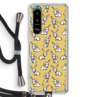 Haas: Sony Xperia 5 III Transparant Hoesje met koord