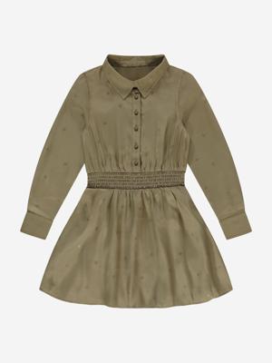 Nik&Nik winter jurk meisjes - groen - Rihanna