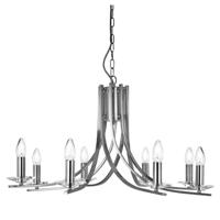 Searchlight Chrome hanglampAscona Ø 75cm - 4168-8SS