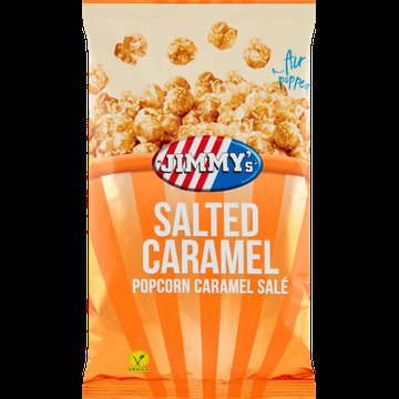 JIMMY&apos;s Popcorn Salted Caramel 150 g bij Jumbo