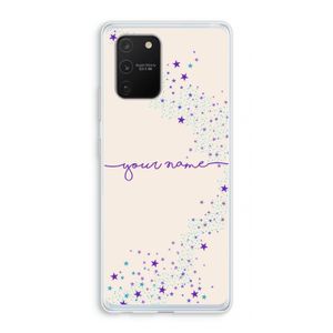 Sterren: Samsung Galaxy S10 Lite Transparant Hoesje