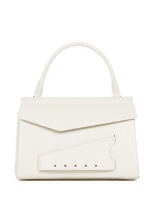 Maison Margiela sac à main Snatched en cuir - Blanc