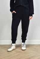 Extreme Cashmere broek Yogi elastische tailleband navy