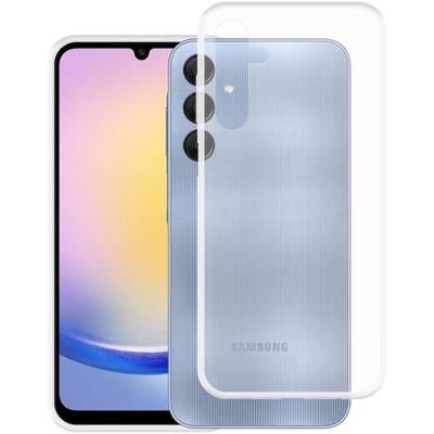 Just in Case Soft TPU Case voor Samsung A25 Telefoonhoesje Transparant