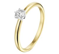 TFT Ring Diamant 0.20ct H SI Bicolor Goud