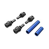Traxxas TRX-9751-BLUE Aandrijfassen midden blauw, aluminium TRX-4M