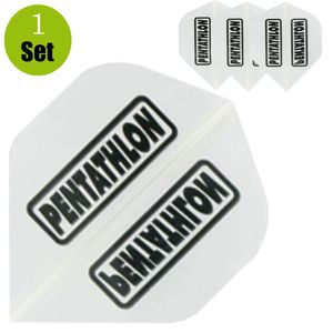 Pentathlon Dartflights - Clear