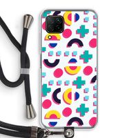 8-bit N°2: Huawei P40 Lite Transparant Hoesje met koord