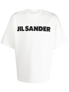 Jil Sander t-shirt en coton à logo imprimé - Blanc