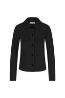 Claire bonded jacket - black - 94822