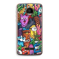 Vexx Mixtape: Motorola Moto Z Force Transparant Hoesje Vexx Mixtape: Motorola Moto Z Force Transparant Hoesje