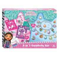 Totum Gabby&apos;s Poppenhuis 2in1 Creativity Knutselset