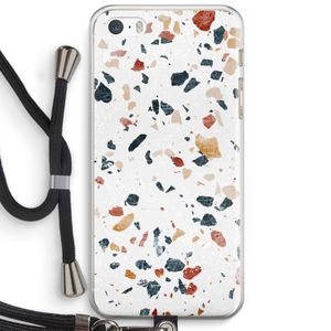 Terrazzo N°4: iPhone 5 / 5S / SE Transparant Hoesje met koord