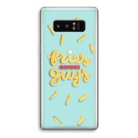 Always fries: Samsung Galaxy Note 8 Transparant Hoesje