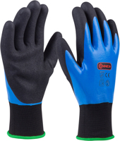 Connex handschoen nitril blauw gr08 - cox938678