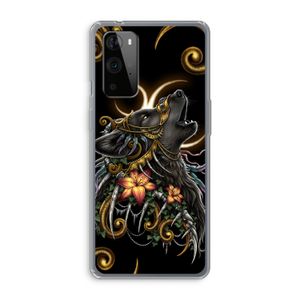 Huilende Wolf: OnePlus 9 Pro Transparant Hoesje